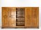 Large French Oak Double Armoire and Bookcase, 1940s 1