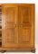 Large French Oak Double Armoire and Bookcase, 1940s, Image 4