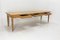Mid-Century French Provincial Refectory Table in Oak and Pine Serving Dining Table 9