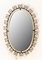 French Illuminated Mirror in Metal Frame, 1960s, Image 1