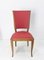 Beech Dining Chairs, France, 1950s, Set of 4 7