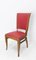 Beech Dining Chairs, France, 1950s, Set of 4 1