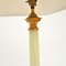 Vintage Neoclassical Style Brass & Onyx Table Lamps, Set of 2 6