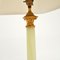 Vintage Neoclassical Style Brass & Onyx Table Lamps, Set of 2, Image 6
