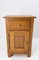 French Provincial Solid Oak Nightstand, 1990s, Image 1