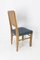 Oak Dining Chairs with Carved Backs in Imitation Braid, France, 1950s, Set of 6 9