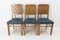 Oak Dining Chairs with Carved Backs in Imitation Braid, France, 1950s, Set of 6 4