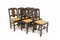 Spanish Dining Chairs in Rush Seats, Spain, Early 20th Century, Set of 6, Image 2