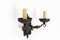 Spanish Outdoor Wall Lanterns in Wrought Iron, 1960, Set of 2 7