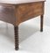 Louis Philippe Walnut Desk with Leather Top, France, 19th Century 4