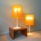 Yellow Tulip Floor/ Table Lamps from Staff, 1970s, Set of 2 5