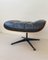 Desk Chair & Ottoman by Charles & Ray Eames for Vitra, Set of 2 4