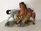 Figura de caballos de cerámica de Ronzan, 1940, Imagen 8