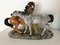 Figura de caballos de cerámica de Ronzan, 1940, Imagen 1