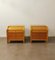 Cherry Wood Bedside Tables in the style of Calligaris, Italy, 1990s, Set of 2 1