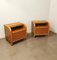 Cherry Wood Bedside Tables in the style of Calligaris, Italy, 1990s, Set of 2, Image 4