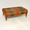 Large Antique Victorian Style Footstool Ottoman, Image 1