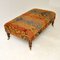 Large Antique Victorian Style Footstool Ottoman, Image 7