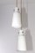 Lámpara colgante doble de Nikoll, años 50, Imagen 2