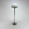 Mid-Century Chrome and Opaline Glass Floor Lamp, 1960s, Image 1
