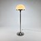 Mid-Century Chrome and Opaline Glass Floor Lamp, 1960s 5