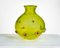 Uranium Glass Vase by Toni Zuccheri for S.A.L.I.R Murano, 1960s, Image 1
