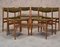 Scandinavian Oak Chairs by Erik Buch, 1960s, Set of 6 6
