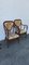 Wicker and Fabric Armchairs, Set of 2 6