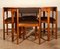 Ausziehbarer Tisch & Stühle aus Teak von Tom Robertson für McIntosh, Schottland, 1960er, 5er Set 14