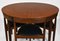 Danish Compact Teak Dining Table & Dining Chairs by Hans Olsen for Frem Rojle, 1950s, Set of 5, Image 2