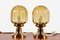 Vintage Glass Table Lamps from Limburg Glashütte, Set of 2, Image 1