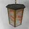Art Deco Hanging Lamp with 6 Glass Plates 1