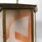 Art Deco Hanging Lamp with 6 Glass Plates 12