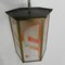 Art Deco Hanging Lamp with 6 Glass Plates, Image 4