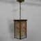 Art Deco Hanging Lamp with 6 Glass Plates 16