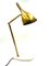Golden Brass Table or Desk Lamp with Carrara Marble Base, Italy, 1980s 15