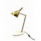 Golden Brass Table or Desk Lamp with Carrara Marble Base, Italy, 1980s 4