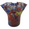 Vases à Fleurs Vintage en Verre Multicolore, Set de 2 21