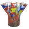Vintage Multicolored Glass Flower Vases, Set of 2 18