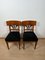 Pair of Biedermeier Chairs, Cherry Veneer, South Germany, 1830s, Set of 2 4