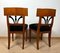 Pair of Biedermeier Chairs, Cherry Veneer, South Germany, 1830s, Set of 2, Image 6