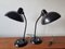 Large Bauhaus Table Lamps by Christian Dell for Kaiser Idell, 1930s, Set of 2 3