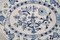 Grand Plat à Onion Bleu Antique avec Poignées en Porcelaine de Meissen 2