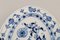 Grand Plat à Onion Bleu Antique en Porcelaine Peinte à la Main de Meissen 4