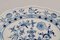 Antiker blauer Zwiebel Servierteller aus handbemaltem Porzellan von Meissen, spätes 19. Jh 3