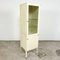 Vintage Industrial Metal Glass D Medical Display Cabinet 1