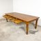 Big Wooden Country House Dining Table 8