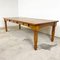 Big Wooden Country House Dining Table 7
