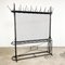 Big Antique Free Standing Metal Coat Rack with Umbrella Stand 1