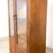 Vintage Schulvitrine aus Holz 10